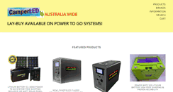 Desktop Screenshot of camperledaustralia.com.au